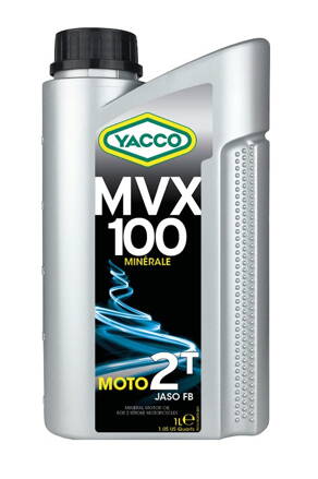 Motorový olej YACCO MVX 100 2T, YACCO (1 l) MY 33361
